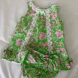 Lilly Pulitzer baby two piece set. 12-18 month